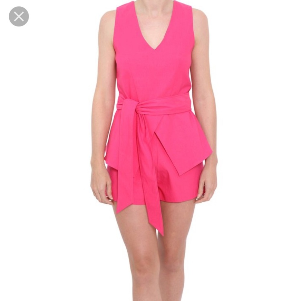 Askari Hot Pink Romper